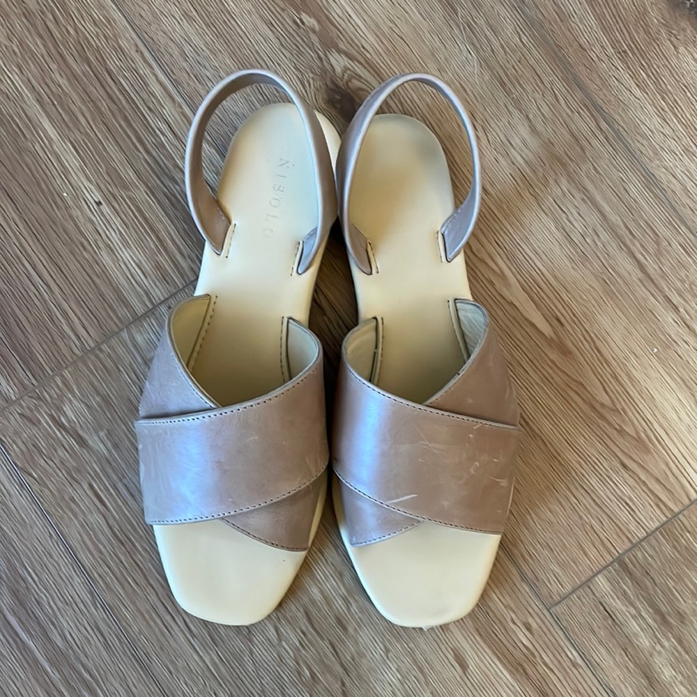 Nisolo All Day Cross Strap Sandal,  Size 9 (fits like 9.5)
